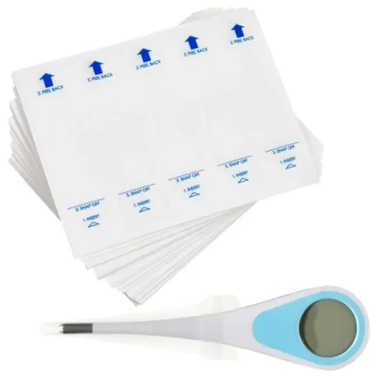 Juvale 300-Pack Disposable Digital Thermometer Probe Covers - Oral, Rectal, Armpit Temperature Reading Sheath Sleeves image {7}