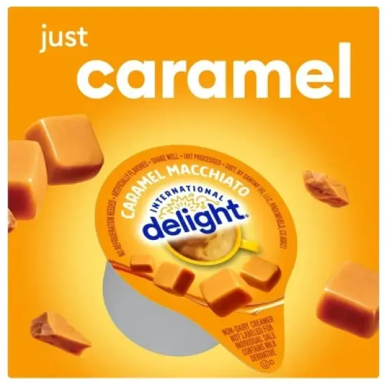 International Delight Caramel Macchiato Coffee Creamer Singles, 0.44 fl oz, 24 Count image {3}