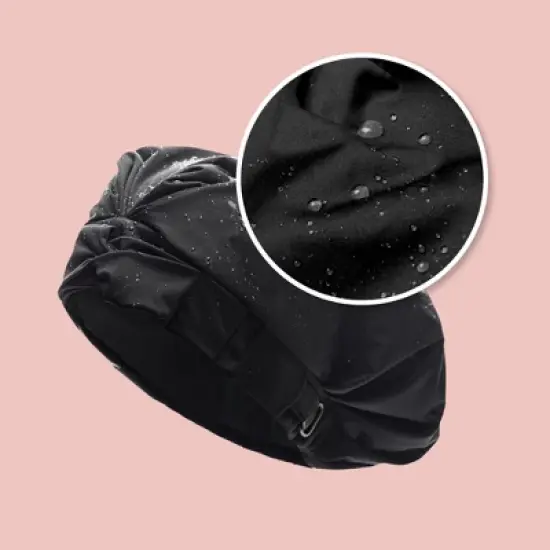 Hairbrella Classic Satin-Lined Shower Cap image {3}