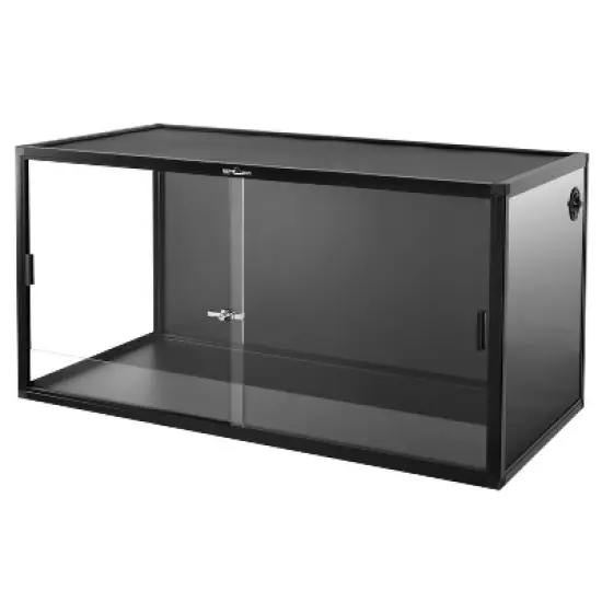 REPTI ZOO 120 Gallon Reptile Terrarium, Front Opening 4x2x2 Reptile Enclosure for Easy Maintenance, Reptile Tank with Top Screen Ventilation image {4}