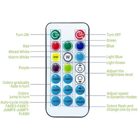 Westinghouse 48 FT., 24 Bulb Color Changing String Light image {2}