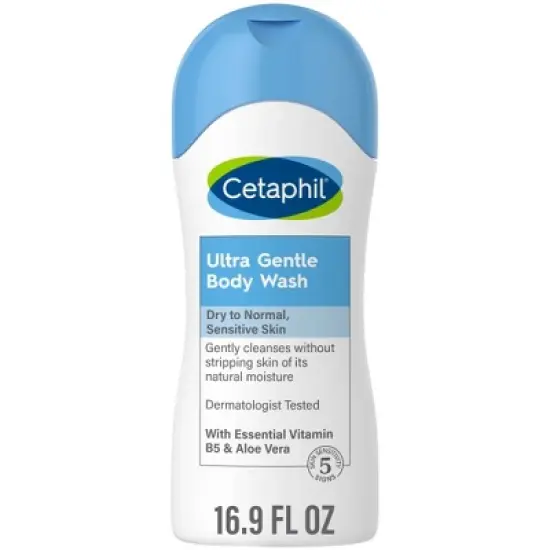 Cetaphil Ultra Gentle Body Wash - Fragrance Free - 16.9 fl oz image {3}