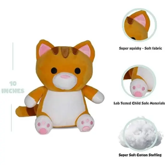 Avocatt Orange Cat Plush image {4}