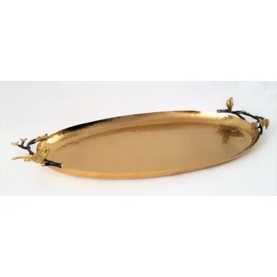 Jiallo Songbird oval tray - 18 x 10 1/4" image {1}