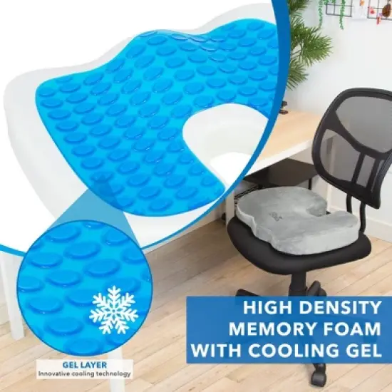 Mount-It! ErgoActive Cooling Gel Seat Cushion image {5}