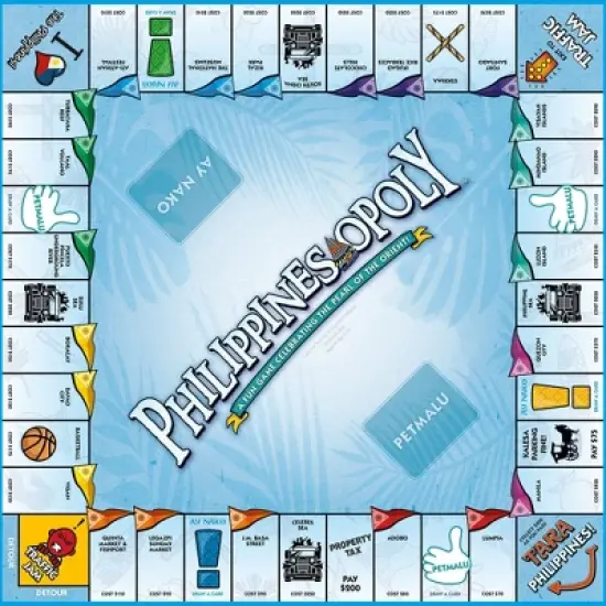 Late For The Sky: Philippines-Opoly Monopoly Board Game image {2}
