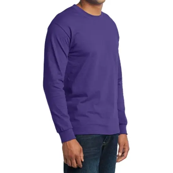 Mafoose Men's Comfortable Long Sleeve Lightweight Core Blend T-shirt image {11}