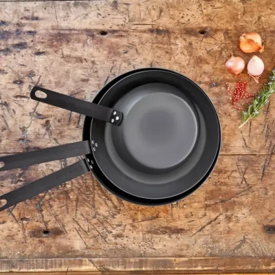 Merten & Storck 12" Open Frypan - Black image {5}