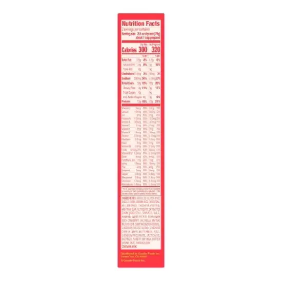 Goodles Shella Good Gluten Free Aged White Cheddar Protein Mac and Cheese - 5.6oz image {1}
