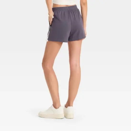 Women's Daisy Duck Graphic Shorts - Navy image {1}