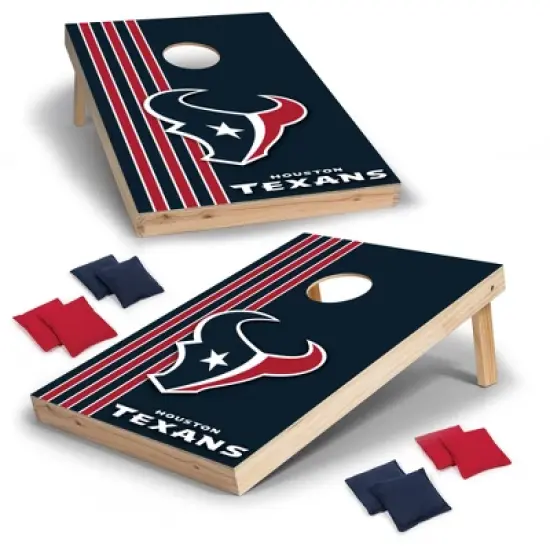 NFL Houston Texans 2'x3' Wood Cornhole Set image {7}