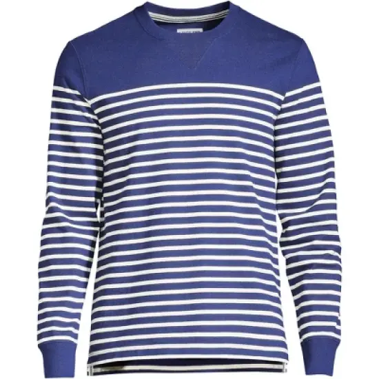 Lands' End Men's Long Sleeve Rugby Crew Tee image {1}