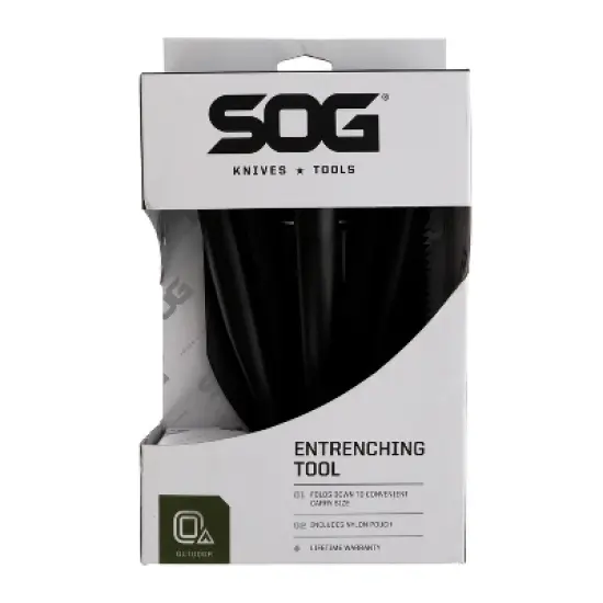 SOG&reg; 3-in-1 Entrenching Tool, Black image {1}