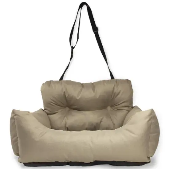 Precious Tails Chew and Water Resistant Travel Dog Bed - Khaki image {3}