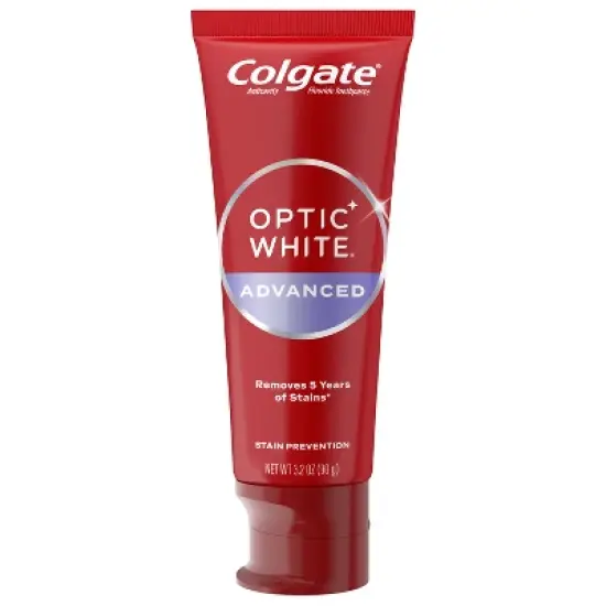 Colgate Optic White Advanced Hydrogen Peroxide Toothpaste - Icy Fresh - 3.2oz image {11}