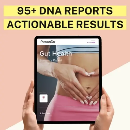 PlexusDx Functional Health Genetic Test | At-Home DNA Test Kit | CLIA Lab | Health Test | 500+ Reports image {1}