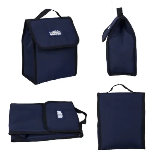 Wildkin Solid Kids Lunch Bag - Unisex image {2}