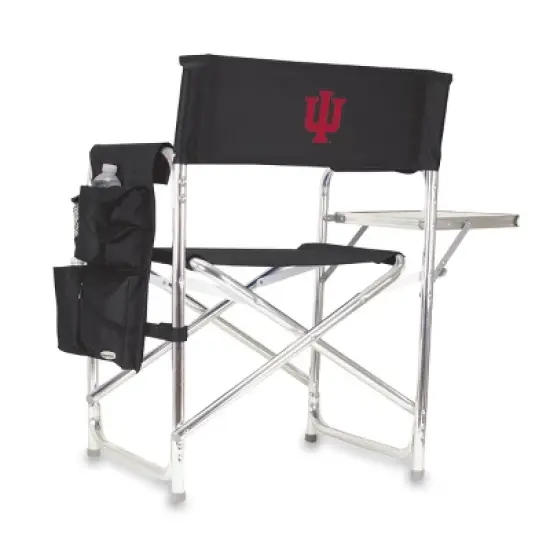 NCAA Indiana Hoosiers Portable Camp Chair with Side Table image {7}