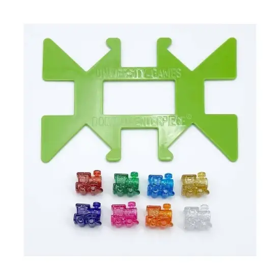 Mexican Train Deluxe Dominoes Board Game: University Games, Problem Solving, 1-8 Players, Includes Storage Case & Scoring Pads image {6}