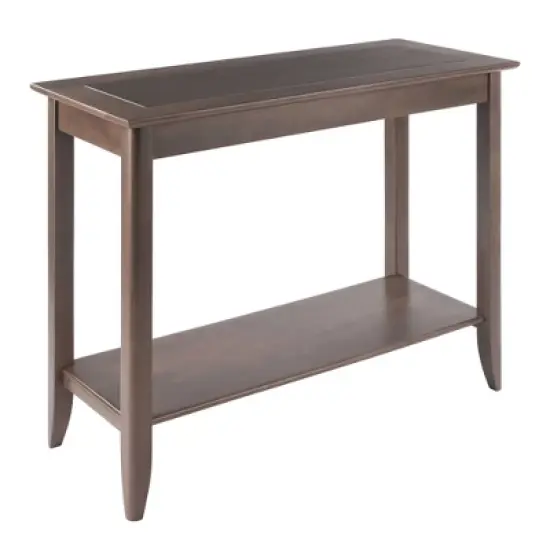 Santino Console Hall Table Oyster Gray - Winsome image {4}