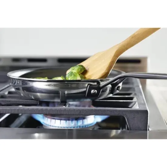 KitchenAid 5-Ply Clad Stainless Steel 8.25" Nonstick Frying Pan image {3}