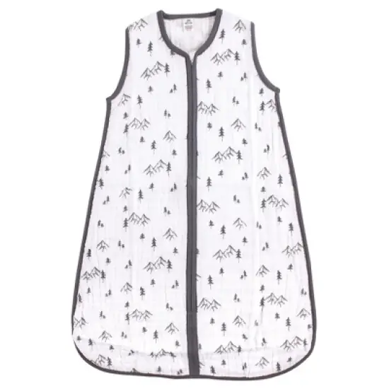 Yoga Sprout Baby Sleeveless Muslin Cotton Sleeping Bag, Sack, Blanket, Mountain Range image {2}