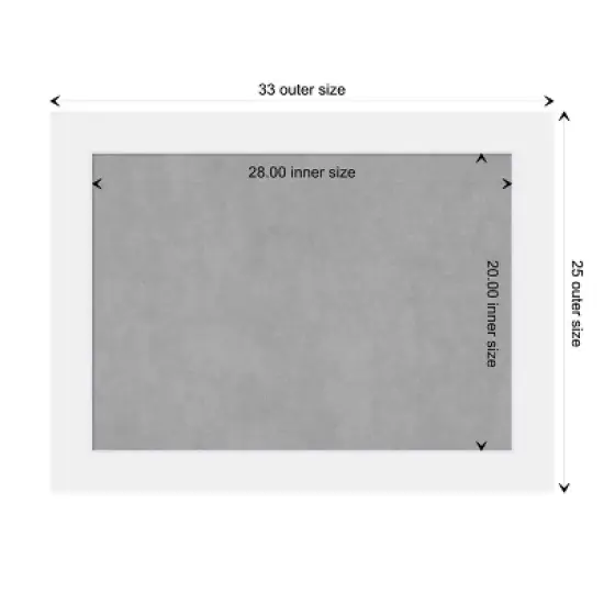 Amanti Art Corvino Wood Framed Magnetic Board image {3}