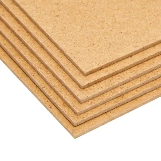 Juvale 30 Sheets Thin MDF Wood Boards for Crafts and DIY Projects, Medium Density Fiberboard, 2mm Thick (Brown, 6 x 8 In) image {3}