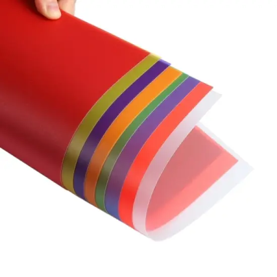 Unique Bargains Un-Punched A4 Letter Size Clear PVC Binding Covers 10 Pcs 8.3"x11.7" image {2}