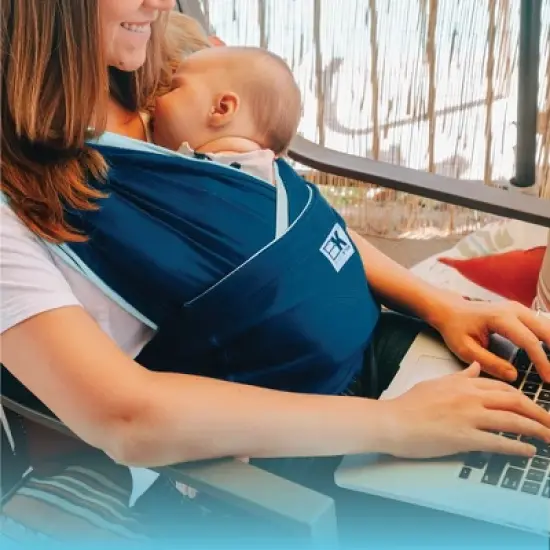 Baby K'tan Pre-Wrapped Ready To Wear Baby Carrier Active Oasis image {5}