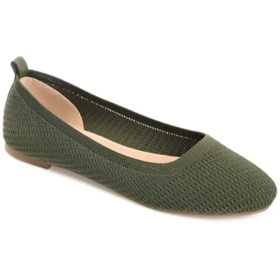 Journee Collection Womens Maryann Tru Comfort Foam Slip On Round Toe Ballet Flats image {11}