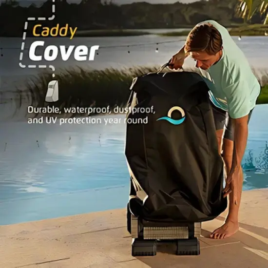 Maytronics Dolphin Nautilus CC with Caddy & Cover Inground Robotic Pool Cleaner image {2}