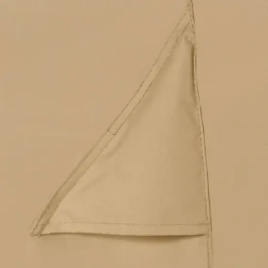 Classic Accessories 100" Terrazzo Water Resistant Patio Sectional Lounge Set Cover - Tan image {1}