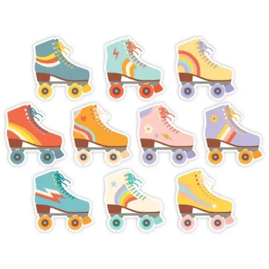 Teacher Created Resources&reg; Roller Disco Skates Accents, 30 Per Pack, 3 Packs image {1}