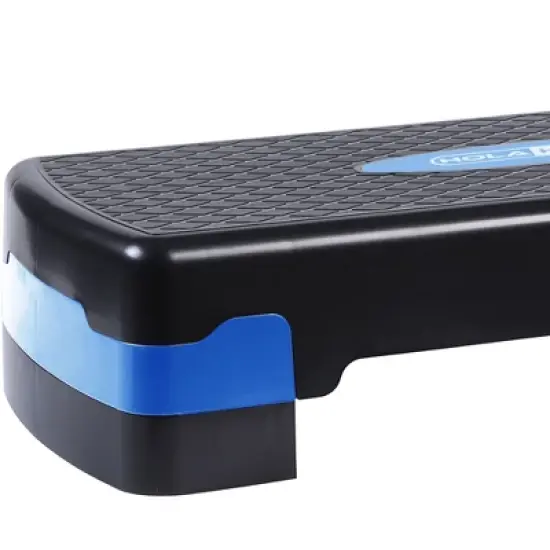 HolaHatha Aerobic Step Platform Exercise Fitness Equipment w/ Adjustable Height image {4}