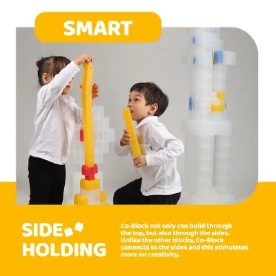 Kproduct4u Co-Block with Car Non-Toxic BPA Free Soft Jelly Blocks Toy, 10 pcs image {2}