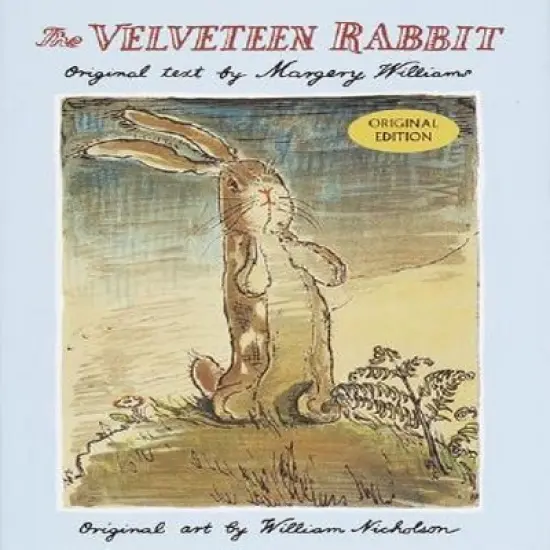 Yottoy Velveteen Rabbit Plush and Hard Book Set image {2}