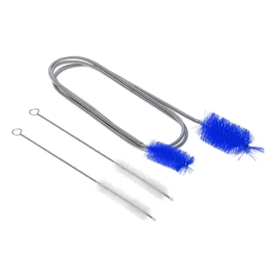 Unique Bargains Flexible Durable Rotatable Bristles Tube Cleaning Brush 1 Set image {5}