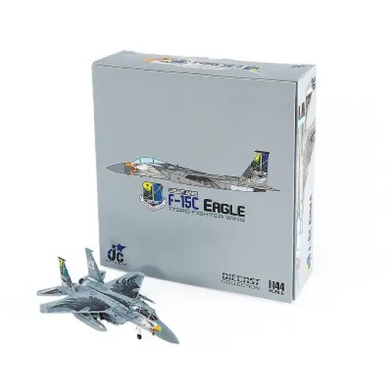 McDonnell Douglas F-15C Eagle Fighter Aircraft USAF "Oregon Air National Guard" (2016) Ltd Ed 1/144 Diecast Model by JC Wings image {5}