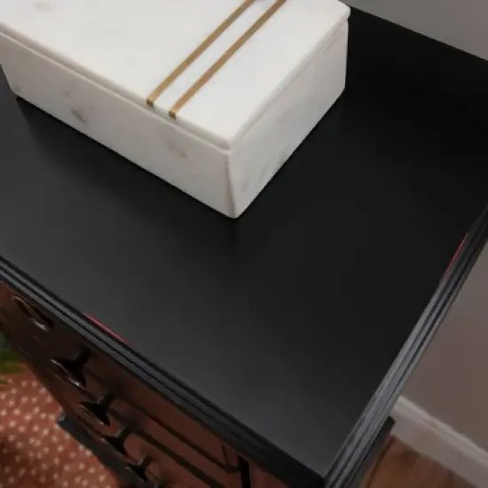 Aria Jewelry Armoire Black - Powell Company image {11}