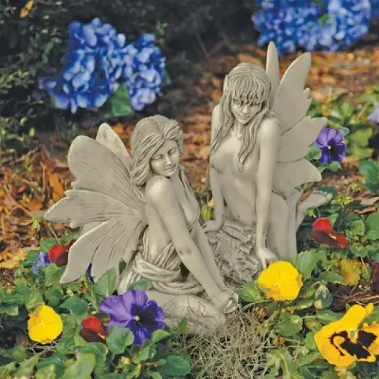 Design Toscano The Enchanted Garden Fairies Sculpture: Colleen image {5}