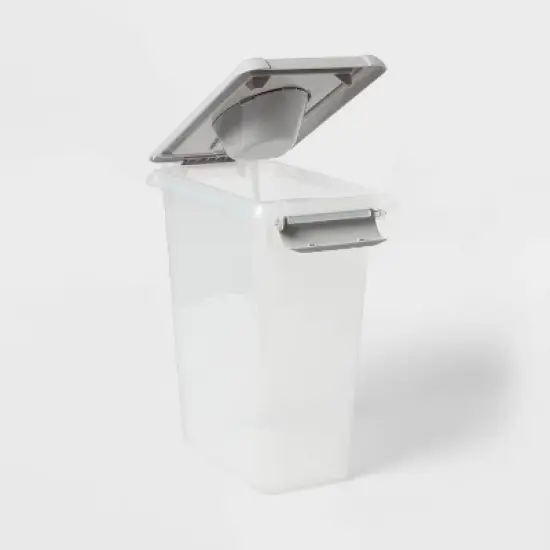 Pet Food Storage Tub with Built-in Scoop - up&up&trade; image {2}