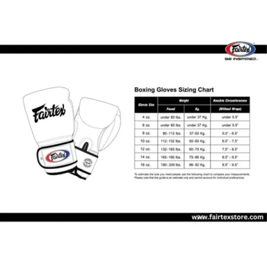 Fairtex Glory BGLG2 Laced White Kick Boxing Glove image {2}