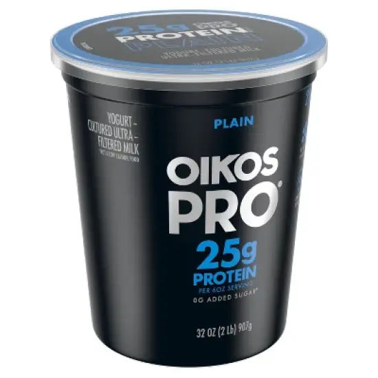 OIKOS Pro Plain Yogurt - 25 g protein 32oz image {1}