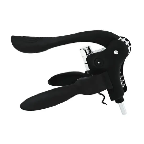 True Virtuoso Easy Lever Corkscrew, Stainless Steel And Ergonomic Soft Touch Handle image {7}