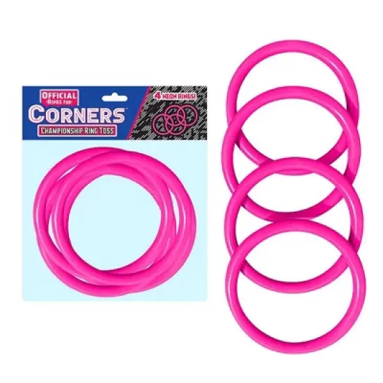 Corners Championship: Magenta Ring Toss 4 Piece Set image {1}