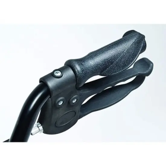 Graham Field Lumex Walkabout Lite Rollator with Seat and Wheels w/ Ergonomic Hand Grips & adjustable Handle Height for Everyday Use image {5}