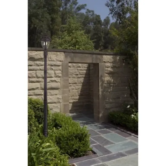 John Timberland Traditional Outdoor Post Light Bronze Cast Aluminum 19 1/2" Seedy Glass for Exterior Garden Yard Driveway image {3}