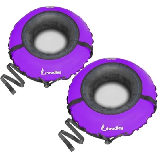 Bradley 2 Pack Bradley Heavy Duty Snow Tube with 50" Cover | Inflatable Sledding Tubes image {5}