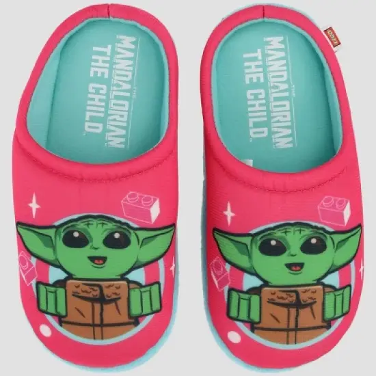 Girls' LEGO Star Wars: The Mandalorian Robe & Slipper Pajama Set - Turquoise Blue image {2}